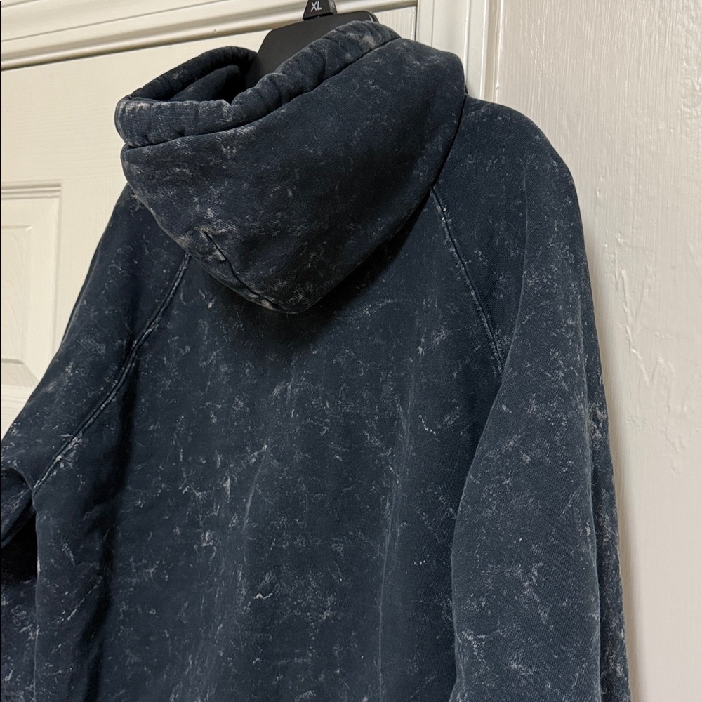 Vintage Teddy Fresh Black Acid Wash Hoodie - Picture 8 of 15